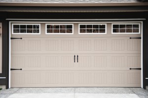 Carriage style garage door