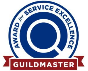 Guildmaster Logo - states Award for Service Excellence